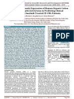 Role of Pre Therapeutic Expression of Human Organic Cation Transporter1 SLC22A1 Gene in Predicting Clinical Outcome in Imatinib Treated CP CML Patients