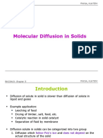 Molecular Diffusion 