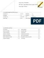 ROADAID accident report for Jaipur Mahua Tollway Limited project