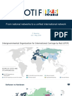 From National Networks To A Unified International Network: F. Davenne UIC - May 2018