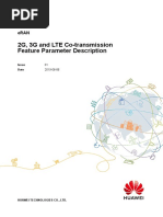 2G, 3G and LTE Co-Transmission (eRAN15.1 - 01)