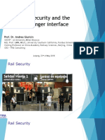 Rail Security and The Passenger Interface: Prof. Dr. Andrea Giuricin