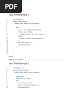 Java File Example 1: Examples