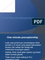 Microskills One Minute Preceptor 2