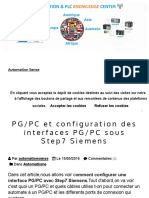 PG - PC Et Configuration Des Interfaces PG - PC Sous Step7 Siemens