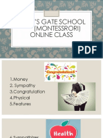 Lord'S Gate School (Montessrori) Online Class