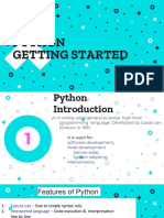 PYTHON GETTING STARTED