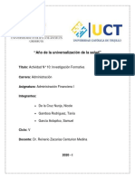 Administración Financiera I