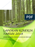 Laporan Kinerja BNPB 2018 PDF
