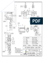 Work Drawing Belt Drive Assembly