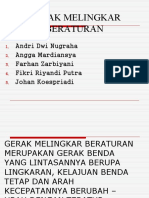 Gerak Melingkar Beraturan