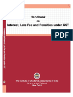 Handbook On Interest, Late Fee and Penalties Under GST