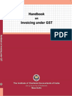Handbook On Invoicing Under GST