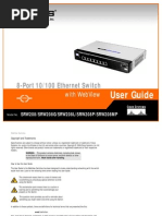 Linksys SRW208 Manual