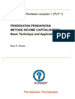 PLP1 - Pendekatan Pendapatan (Basic Income Capitalization) PDF