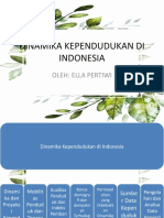 Dinamika Kependudukan Di Indonesia