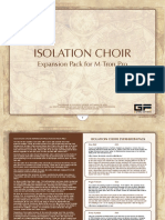 Isolation Choir Manual