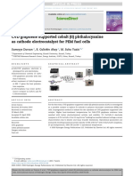 CVD Graphene Supported Cobalt (II) Phthalocyanine As Cathode Electrocatalyst For PEM Fuel Cells