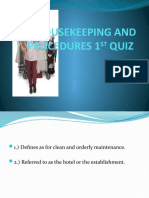 KIM HOUSEKEEPING AND PROCEDURES 1ST QUIZ PPT.pptx