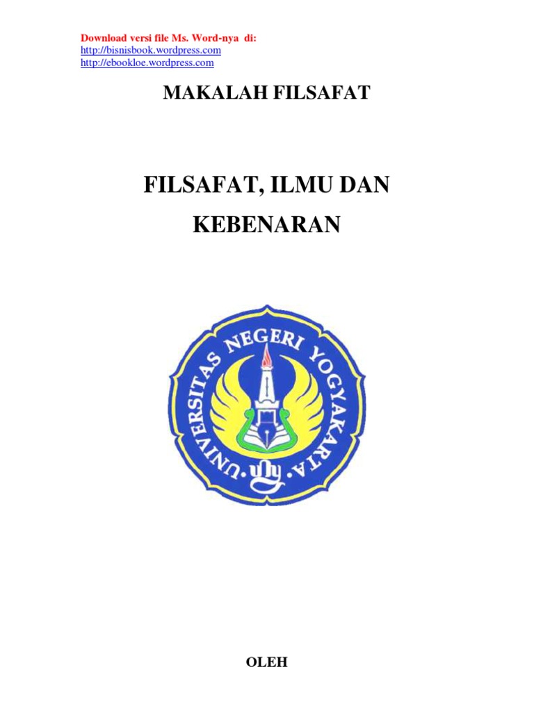 Makalah Filsafat