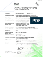 ADrive & ApRe Type-Examination Certificate