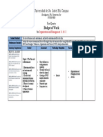 Budget of Work Chapter 2