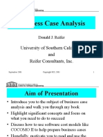 Business Case Analysis: University of Southern California and Reifer Consultants, Inc