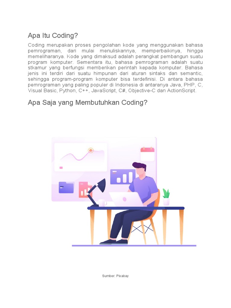 Pengertian dan Manfaat Coding | PDF