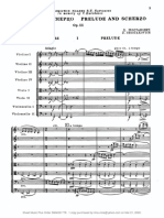 Shostakovich - Prelude and Scherzo