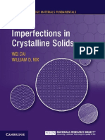 Doku.pub Imperfections in Crystalline Solids Wei Cai
