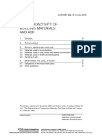 Radioactivity of Building Materials - Indexes