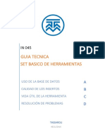 GUIA TECNICA SET BASICO DE HERRAMIENTAS