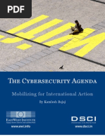 The Cybersecurity Agenda: Mobilizing For International Action