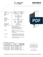 Bidirectional Antenna for Multi-band 824-960 MHz and 1710-2170 MHz