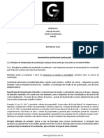 Princípios de interpretação constitucional