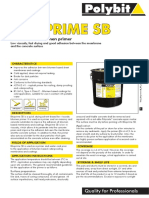 Solvent-Based Bitumen Primer for Membranes