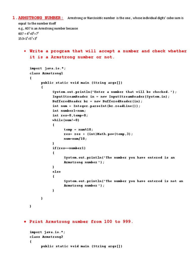 Java Programs for Math Enthusiasts | PDF | Mathematics | Mathematical ...