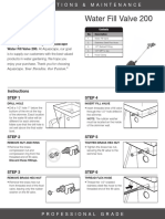Waterfill Valve Kit 29272 PDF