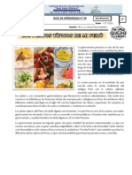 Los Platos Típicos de Mi Perú - Cuartosecundaria PDF