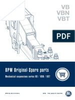 VB VBN VBT. BPW Original-Spare Parts. Mechanical Suspensions Series VB - VBN - VBT. BPW-EL-VB 31141401e PDF