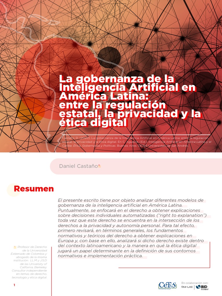Gobernanza de IA en América Latina | PDF | Inteligencia artificial ...