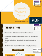 Simple Present Tense: 5 Minutes English by Leny