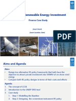 Derisking Renewable Energy Investment: Finance Case Study