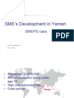 SME's Development in Yemen: SMEPS Case