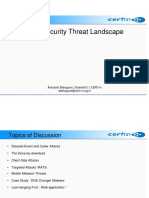 Cyber Security Threat Landscape: Ashutosh Bahuguna - Scientist-C - CERT-In