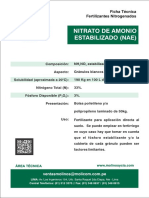 Nitrato de Amonio Estabilizado (Nae) PDF