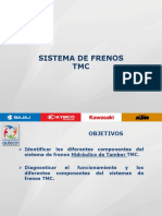 Sistema de frenos TMC: componentes, diagnóstico y mantenimiento