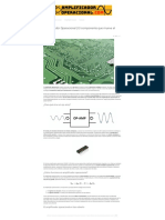 Amplificador Operacional - El Componente Que Mueve El Mundo.