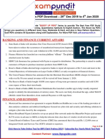 Weekly Current Affairs PDF Download 2020 29th Dec To 4th Jan 2020