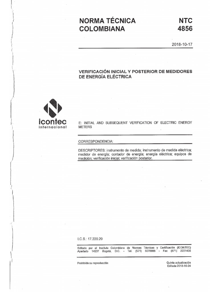 NTC 4856 2018 PDF | PDF